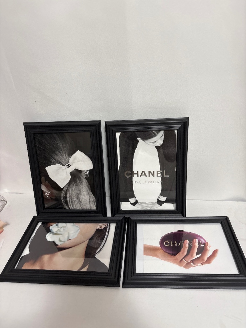 4 Pcs NWT Designer Magazine Wall Art